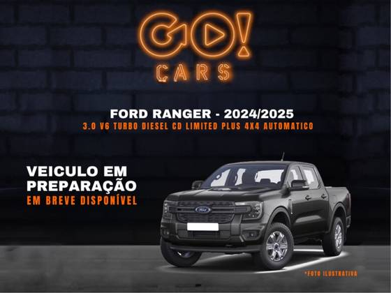 FORD RANGER 3.0 V6 TURBO DIESEL CD LIMITED 4X4 AUTOMÁTICO FORD RANGER 3.0 V6 TURBO DIESEL CD LIMITED 4X4 AUTOMÁTICO